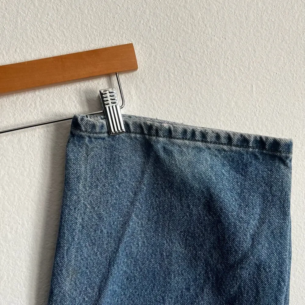 Carhartt B237 DST denim blue jean work wear carpenter pants
